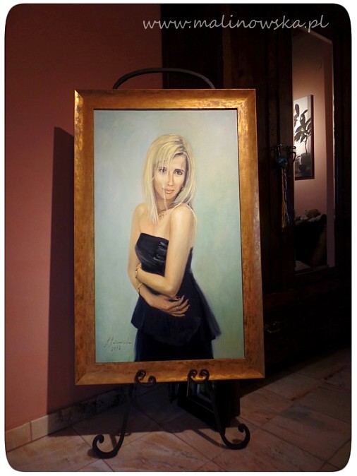 Najnowszy portret  60 x 100 cm