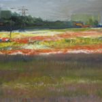 Obraz olejny - Vermilion fields